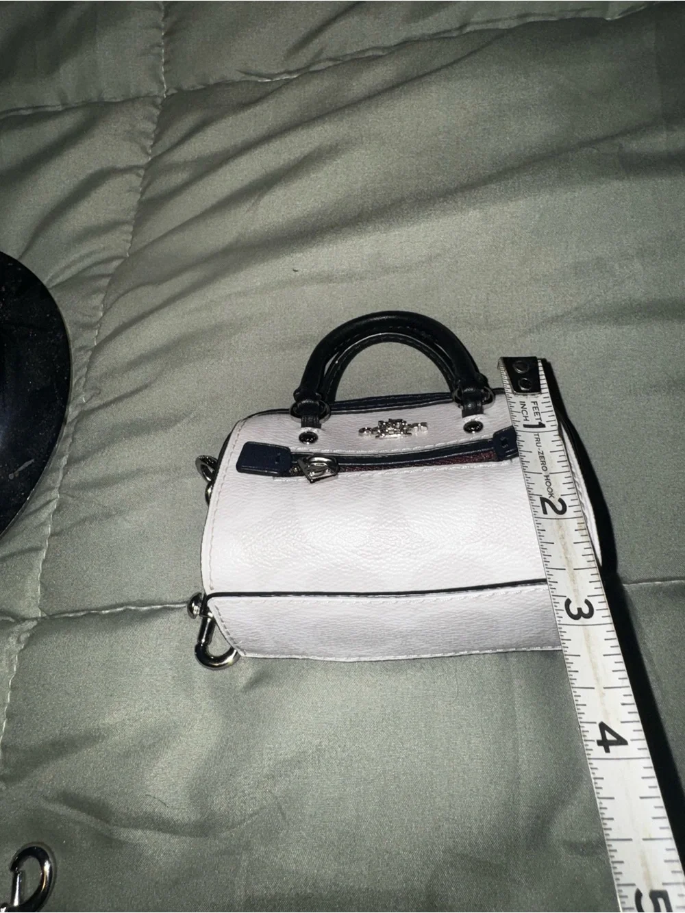 Coach Rowan signature keychain, wallet, and tiny satchel vintage all new rare!